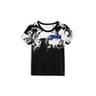 Toddler/little Kids Paint Splatter Tee | Black | Size 3t | True Religion