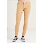 Hand Picked Super Skinny Cropped Corduroy Womens Pant | Camel | Size 24 | True Religion