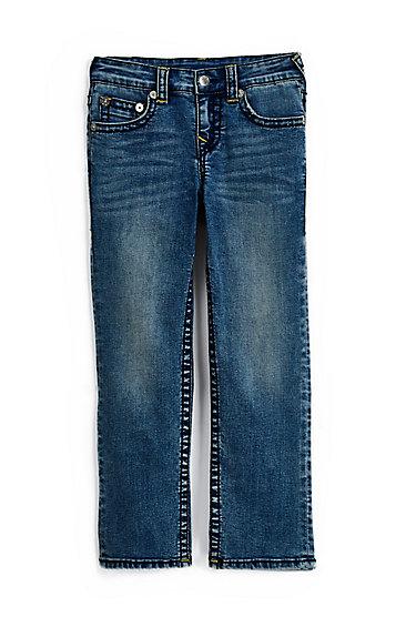 Big T Straight Kids Jean | Classic Blue | Size 2t | True Religion