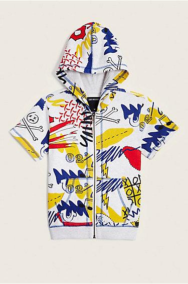 Doodle Toddler/little Kids Hoodie | White | Size 3t | True Religion