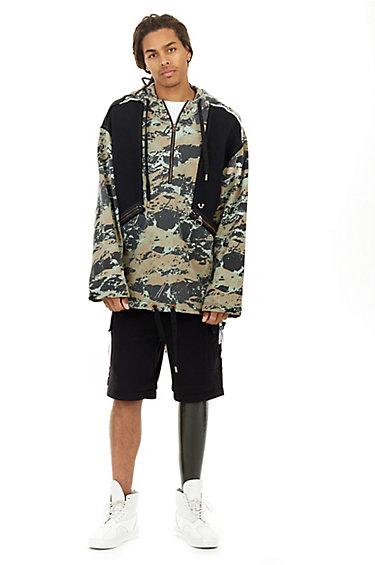 Mens Digital Sport Moto Short | Black | Size Small | True Religion