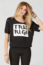 True Religion True Classical Dolman Pullover - Black