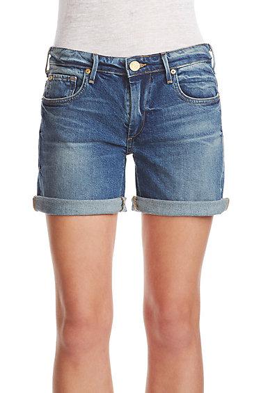 True Religion Emma Bermuda Womens Short - Gypset Blue