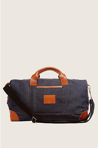 True Religion Denim Duffle Bag - Indigo
