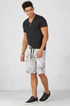 True Religion Andrew Big T Mens Boardshort - Black/white