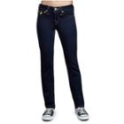 Women's Straight Fit Contour Stitch Jean | Body Rinse | Size 26 | True Religion