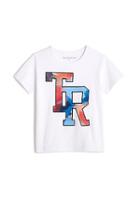 Toddler/little Kids Watercolor Embroidered Graphic Tee | White | Size 2t | True Religion