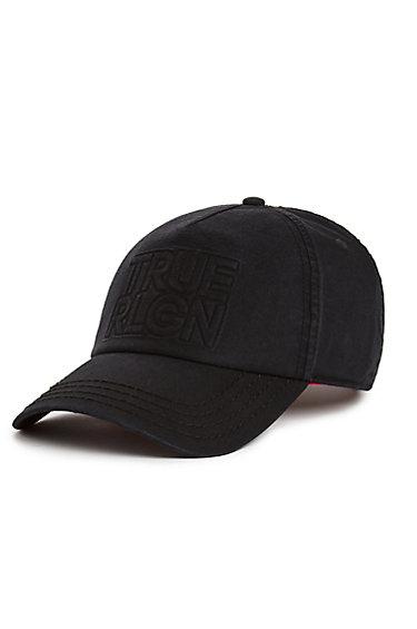 Silicone Molded Baseball Cap | Black | True Religion