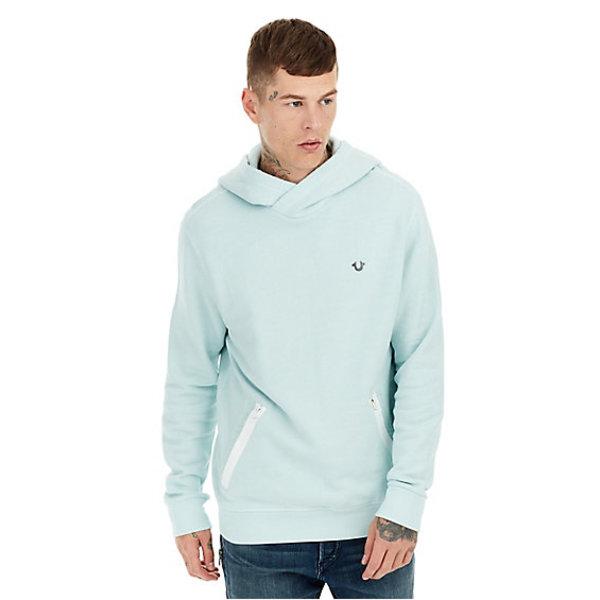 Pullover Zip Pocket Mens Hoodie | Monsoon | Size Medium | True Religion