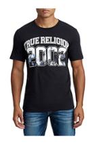 Mens Skyline Logo Graphic Tee | Black | Size X Small | True Religion