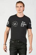 True Religion True Crew Mens T-shirt - Jet Black