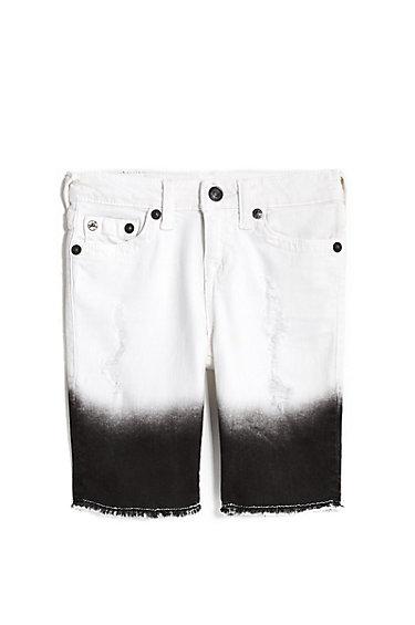 Kids Geno Dip Dye Short | Transformer Wash | Size 8 | True Religion