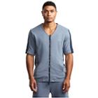 Mens Zip Up Baseball Active Top | Monsoon | Size X Small | True Religion