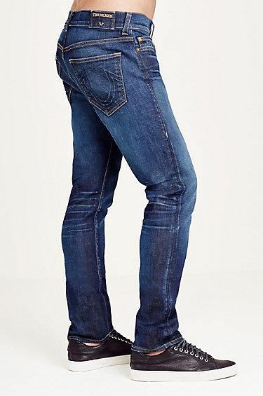 True Religion Rocco Skinny Mens Jean - Dark Desert Palms