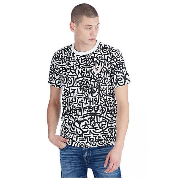 Graffiti Mens Tee | White | Size X Small | True Religion