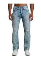 Straight Fit Acid Wash Jean | Eyel Moving Horizon W/crinkle | Size 28 | True Religion