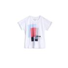 Kids Shadow Box Tee | White | Size Medium | True Religion