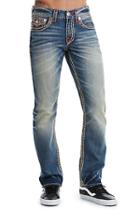 Men's Straight Fit Super T Jean | Dirty Path | Size 36 | True Religion