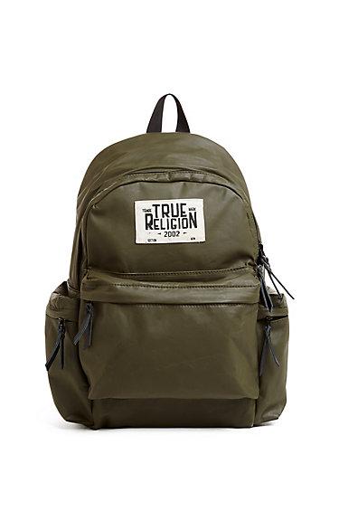 Scout Coated Backpack | Burnt Olive | True Religion