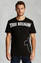 True Religion Hand Picked Tr Horseshoe Mens Tee - Black