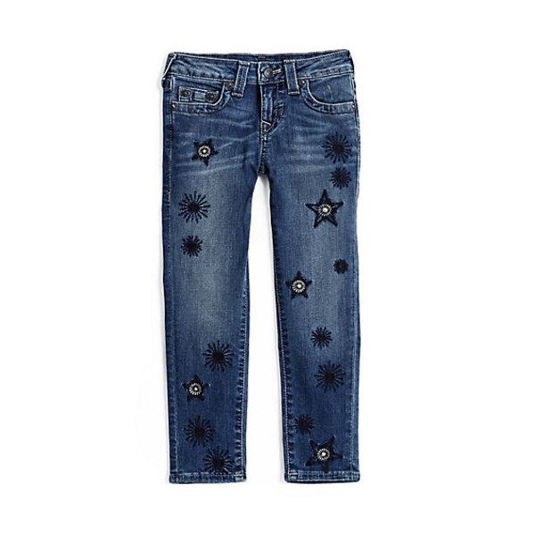 Casey Skinny Embroidered Toddler/little Kids Jean | Star Wash | Size 3t | True Religion
