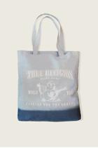 True Religion Buddha Dip Dye Tote - Dark Indigo