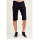 Men's Straight Flap Cut Off Short | Black | Size 32 | True Religion