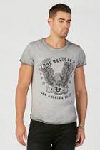 True Religion Eagle Print Mens T-shirt - Castle Rock