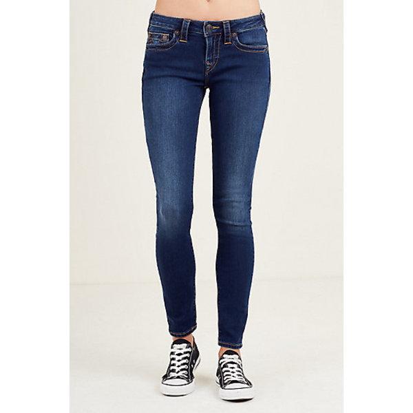 Halle Super Skinny Womens Jean | Lands Indigo | Size 24 | True Religion