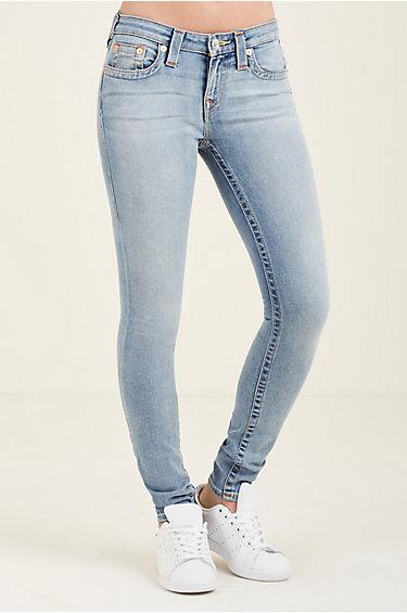 Women's Curvy Skinny Fit Jean | Chill Indigo | Size 24 | True Religion