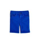 Toddler/little Kids Rolled Cuff Geno Short | Electric Blue | Size 3t | True Religion