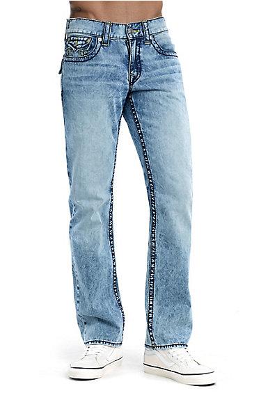 Men's Straight Fit Big T Jean | Rocky Mist | Size 29 | True Religion