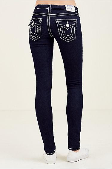 Women's Skinny Fit Big T Jean | Body Rinse | Size 25 | True Religion