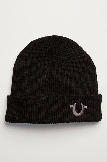 True Religion Cashmere Blend Watchcap - Black
