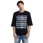 Mens Oversized 3d Graphic Tee | Black | Size Small | True Religion