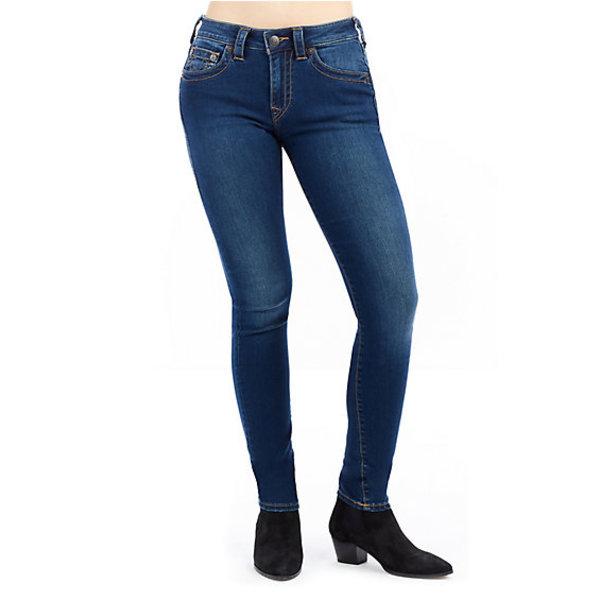 Jennie Curvy Skinny Womens Jean | Lands Indigo | Size 24 | True Religion