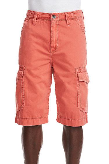 True Religion Trooper Cargo Mens Short - Vintage Red