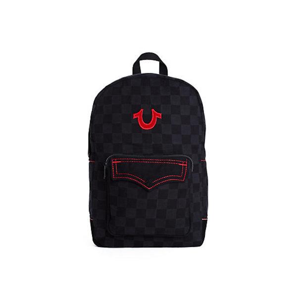 Checker Backpack | Black | True Religion