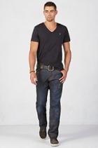 True Religion Geno Slim Pinstripe Mens Jean - Doppler Effect