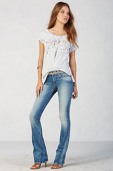 True Religion Becca Bootcut Womens Jean - Playa Lagoon