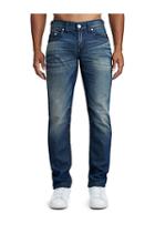 Men's Slim Fit 3 Pocket Plaid Big T Jean | Fgfd School Yard | Size 27 | True Religion