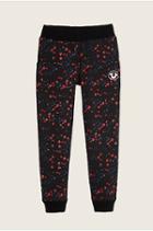 True Religion Midnight Floral Terry Toddler/little Kids Pant