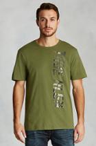 True Religion Hand Picked On The Rail Mens Tee - Olive Camo