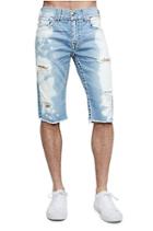 Men's Straight Fit Big T Distressed Cutoff | Moving Tide | Size 28 | True Religion