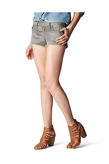 True Religion Joey Cut Off Short Camo - Deringer
