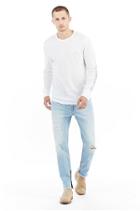 Mens Frayed Finn Skinny Jean | Light Envy | Size 28 | True Religion