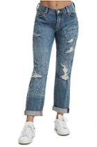 Cameron Slim Boyfriend Womens Jean | Vintage Bandana | Size 23 | True Religion
