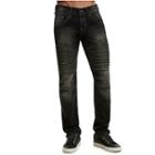 Slim Fit Pleated Moto Jean | Loose Pavement | Size 27 | True Religion