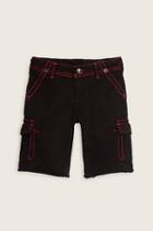 True Religion Cargo Kids Short - Black