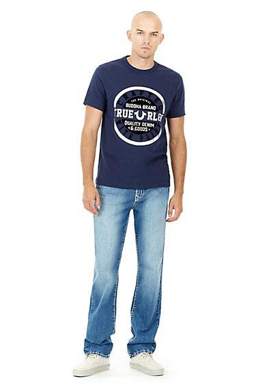 Mens Super T Ricky Straight Jean W/ Flap | Soft Story | Size 30 | True Religion